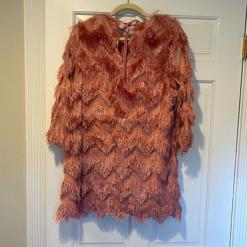 Hitch fringe dress for Anthro
